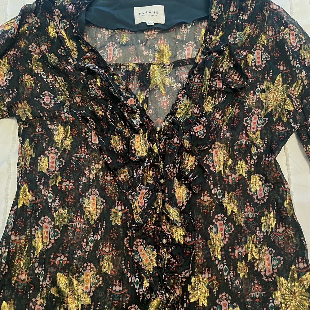 Sezane blouse - Picture 2 of 3